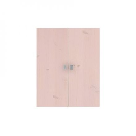 8019-23 LIFETIME set hoge deuren voor boekenkast. Kleur Roze.