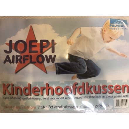 Joepi Airflow mijn eerste kussen. 60x70 cm. hoofdkussen.